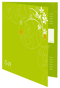Menus, sets de tables, restauration